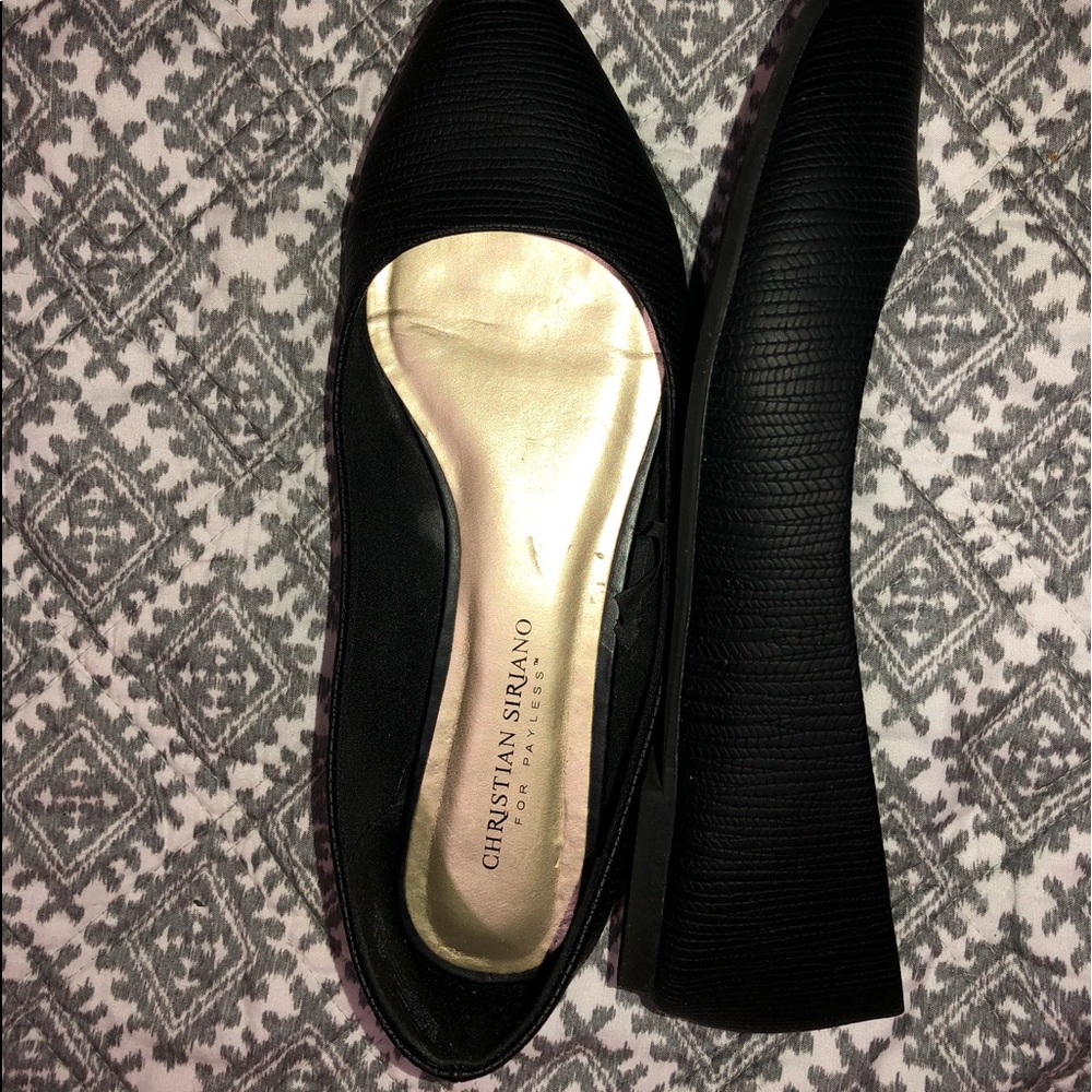 Pointed toe ballet flats